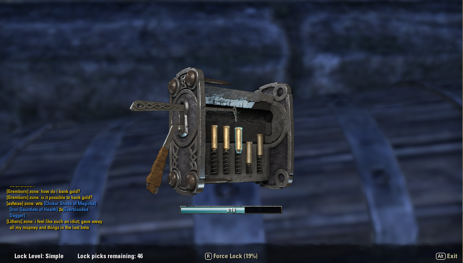 ESO Lockpicking Guide ESO The Auction House